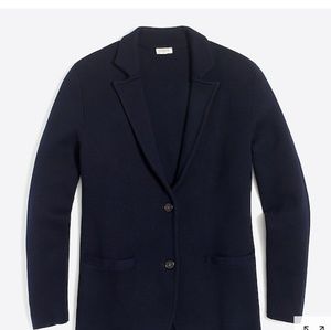 J Crew Sweater Blazer - Navy